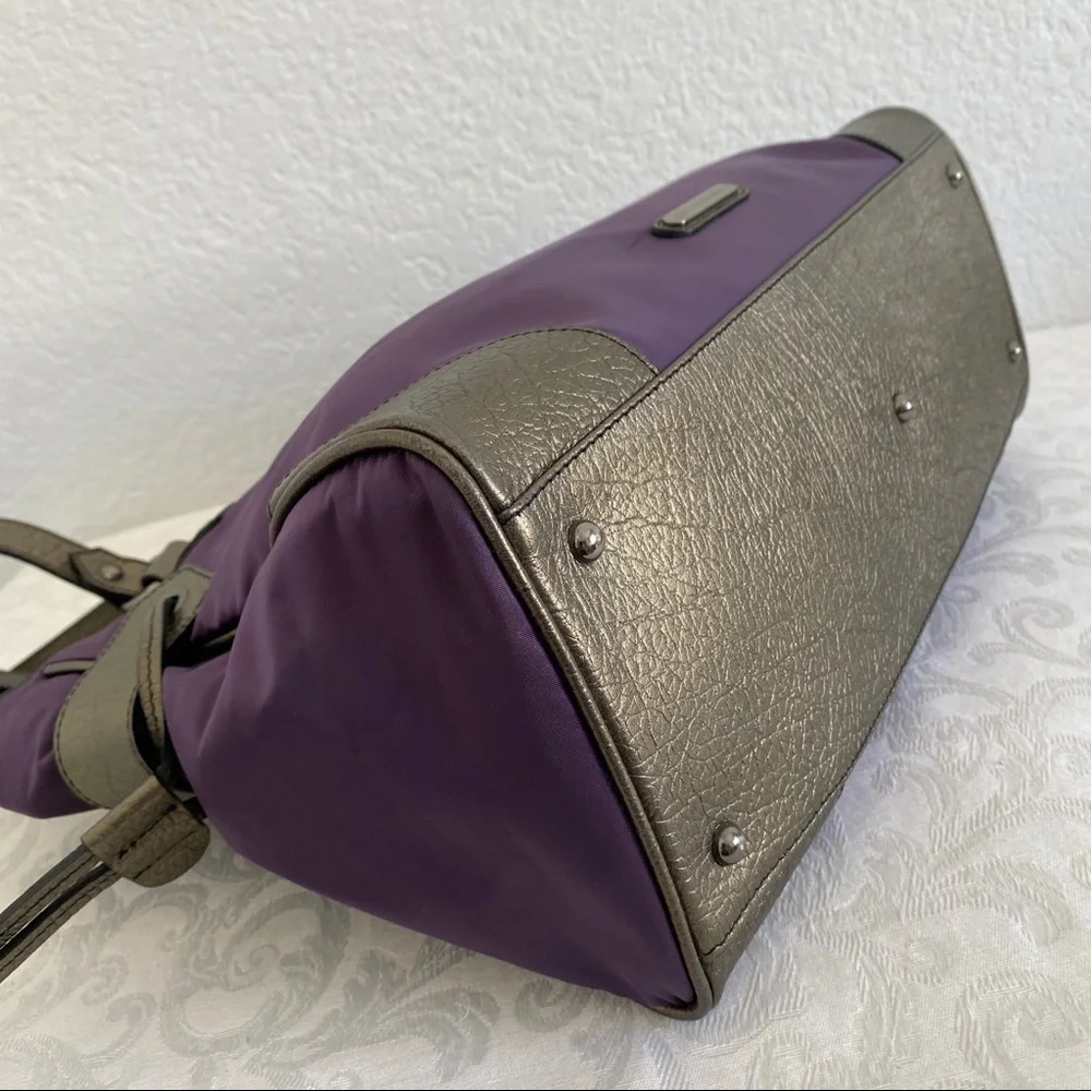 Burberry nylon leather